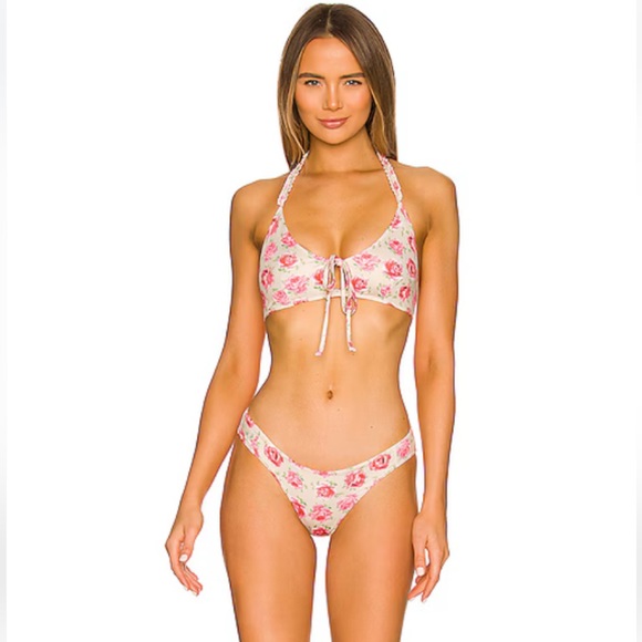 LoveShackFancy Other - LOVESHACKFANCY Zanda 2 Piece Bikini Set